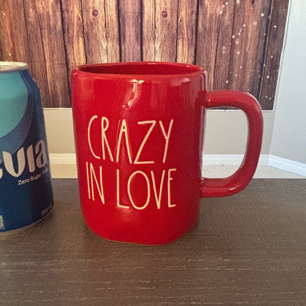 Rae Dunn Red 'Crazy In Love' Mug Valentines Gift